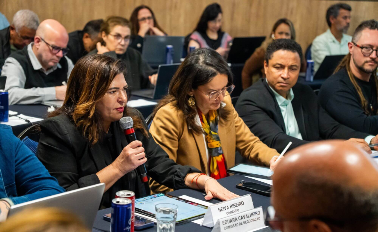 11ª mesa de negociação da Campanha Nacional Unificada dos Bancários 2026 (Foto: Seeb-SP)