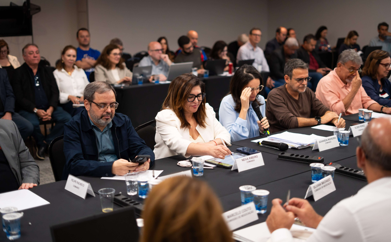 13ª rodada de negociações da Campanha Nacional dos Bancários 2026 (Foto: Seeb-SP)