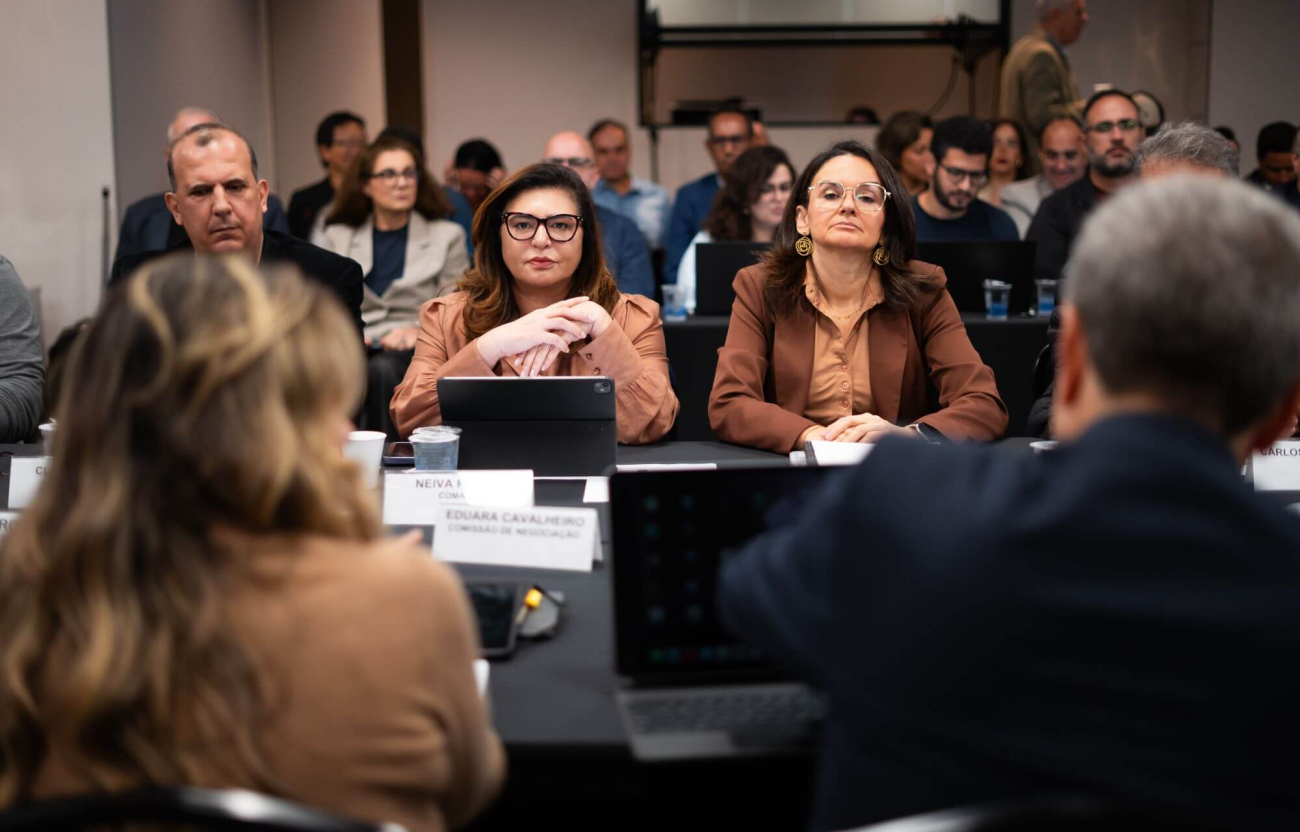 Fenaban não apresentou proposta de índice de reajuste salarial na sétima negociação da Campanha dos Bancários 2026 (Foto: Seeb-SP)