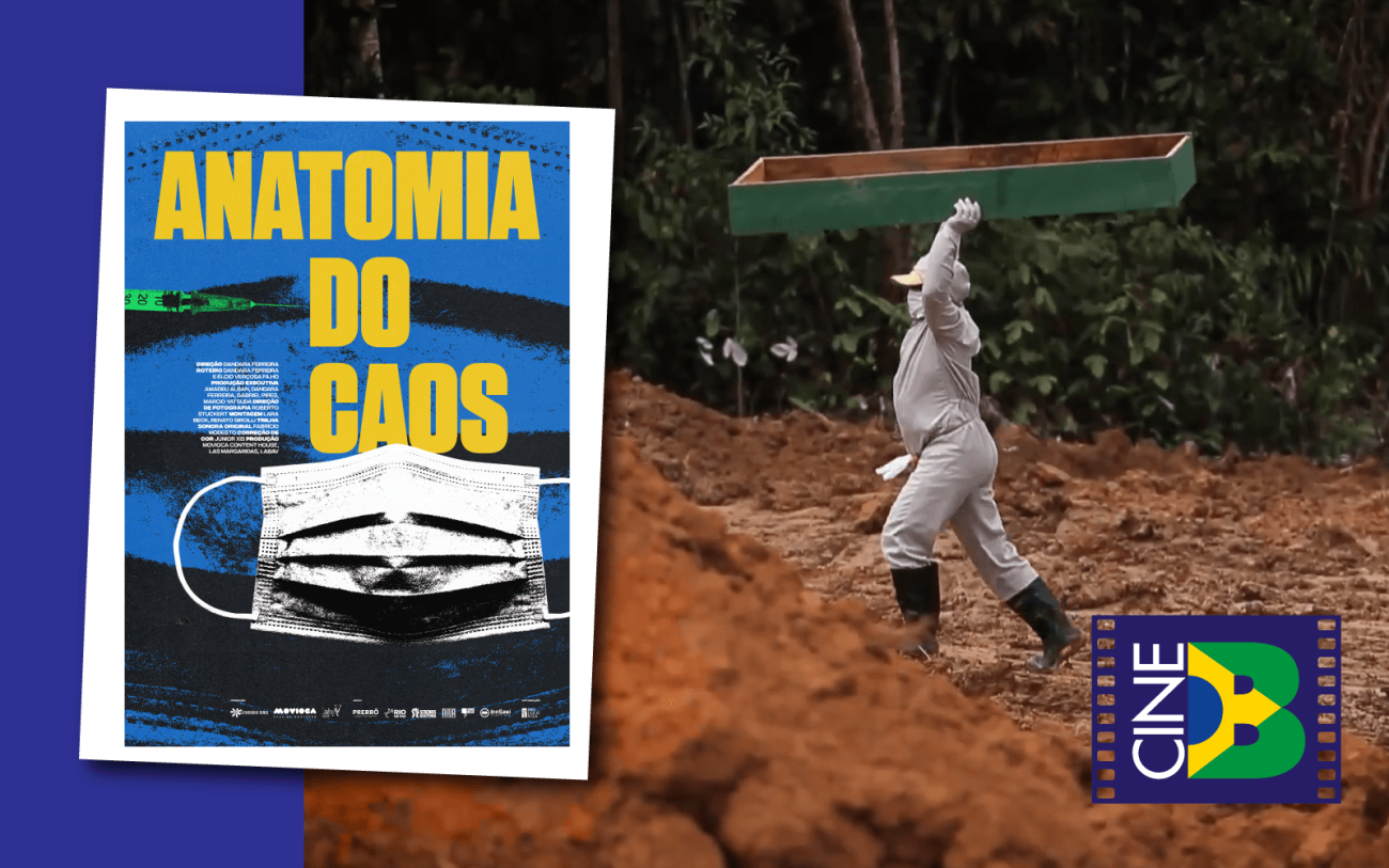 Arte divulgação CineB - Anatomia do Caos