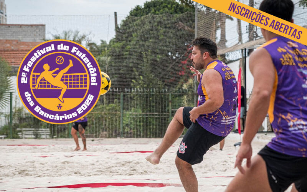Imagem divulgação campeonato futevôlei