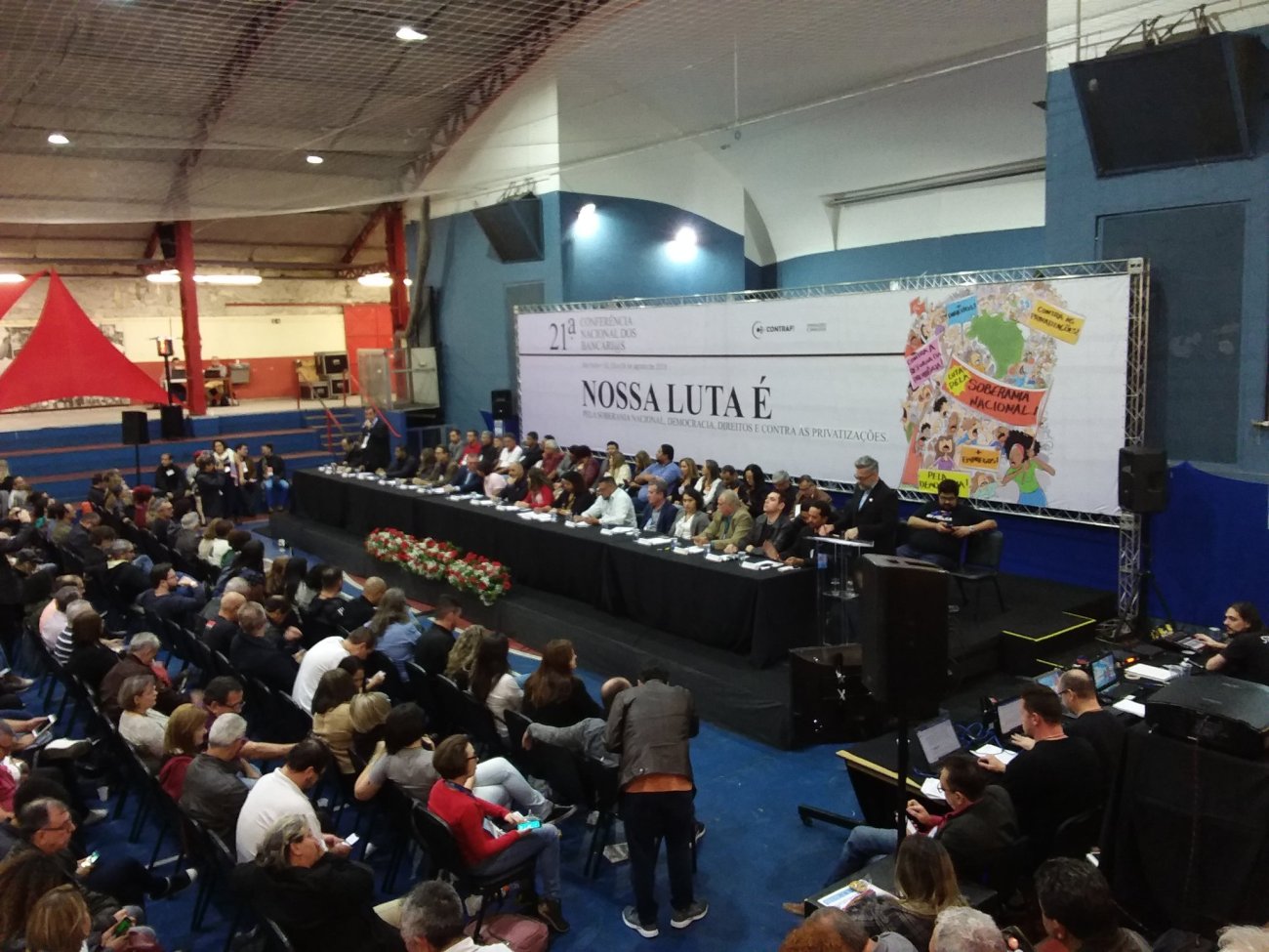 21ª Conferência Nacional dos Bancários reúne 602 delegados de todo o país Foto: Seeb-SP