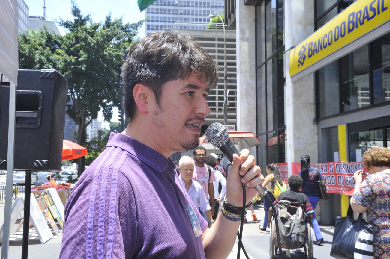 Fukunaga: patrimônio do banco está sendo destruído; temos de dar um basta a isso Foto: Maurício Morais