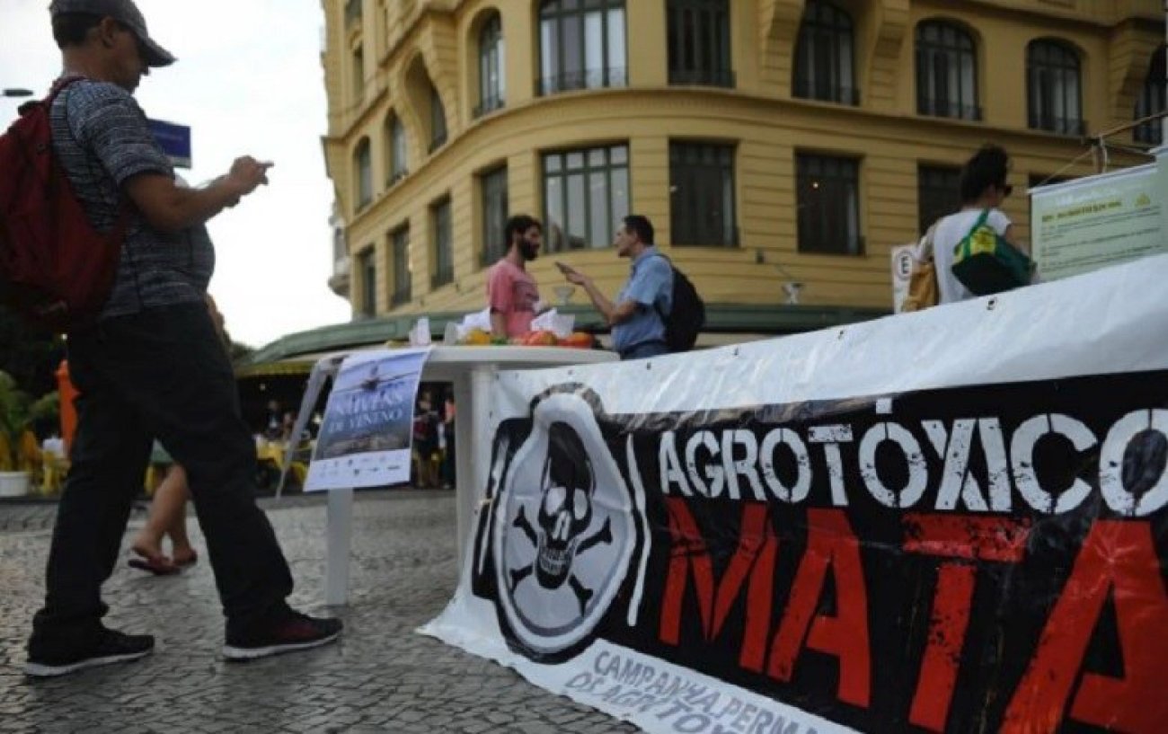 Mais de 200 entidades e órgãos de saúde e meio ambiente se manifestaram contra a aprovação do 'Pacote do Veneno' Foto: Fernando Frazão/ABR