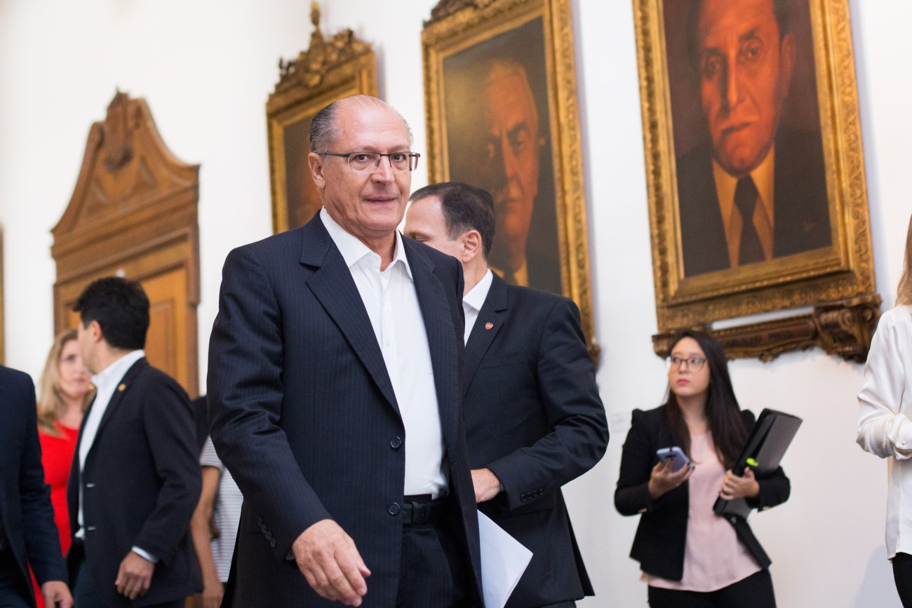 Alckmin quer reduzir poder de pressão dos trabalhadores colocando servidores de outras áreas para operar trens do metrô Foto: Diogo Moreira / A2img