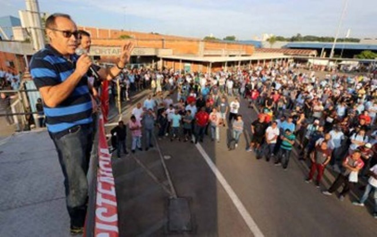 Paraíba fala na assembleia dos trabalhadores da Ford: 'Esse comprador não pode ser alguém que ninguém nunca viu' Foto: ADONIS GUERRA / SMABC