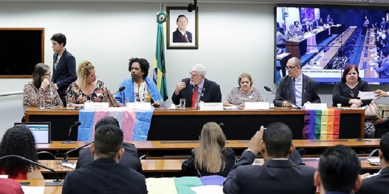 Audiência pública da Comissão de Direitos Humanos e Minorias no Dia Internacional de Luta contra a Homofobia Foto: Michel Jesus / Câmara dos Deputados