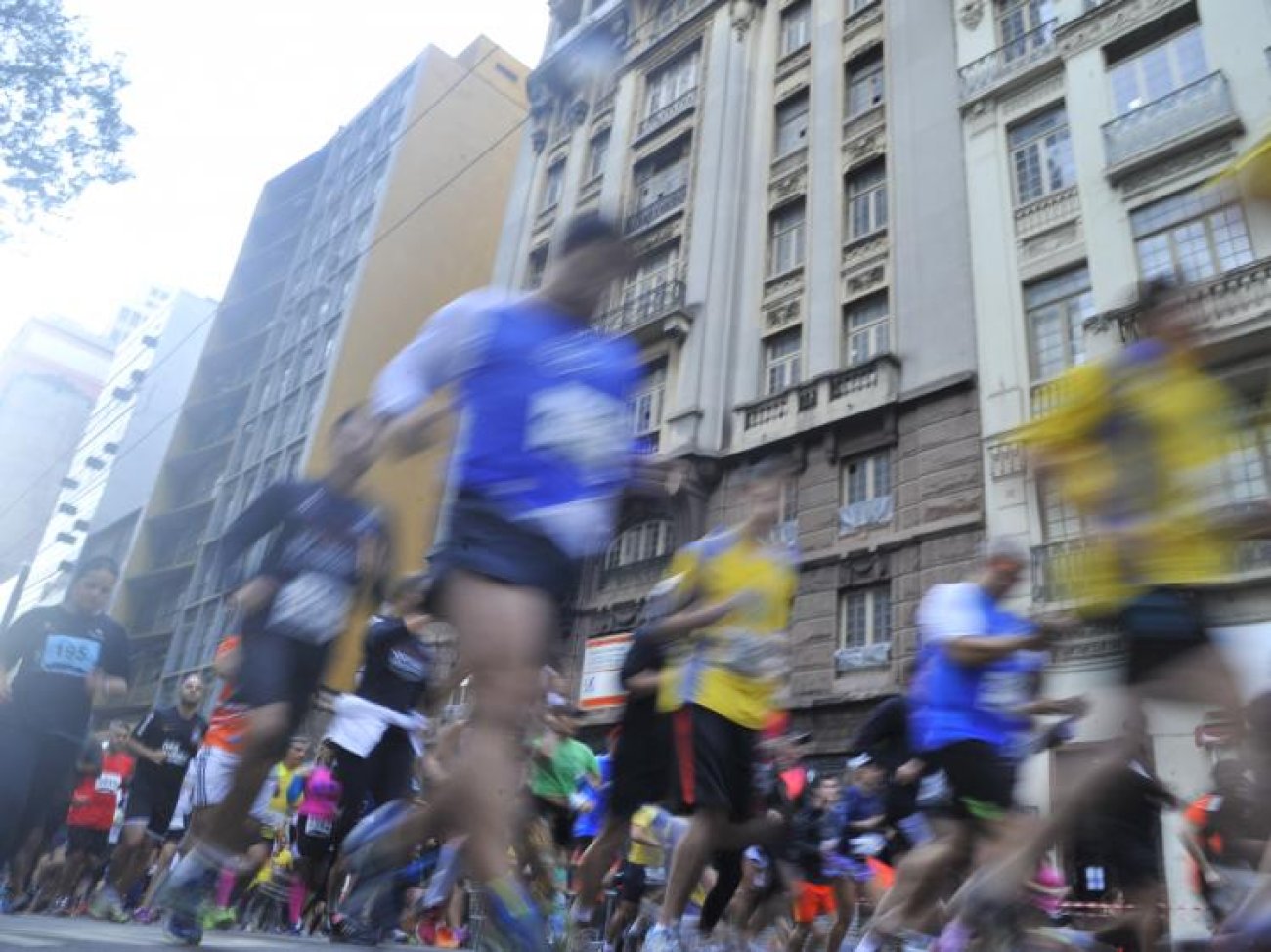 Atletas disputaram a 21ª Corrida do Centro Histórico em 14 de agosto de 2016 Foto: Mauricio Morais