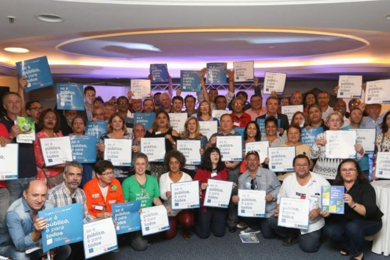 Lançamento da carta foi o desfecho dos debates sobre as ameaças Foto: Fenae