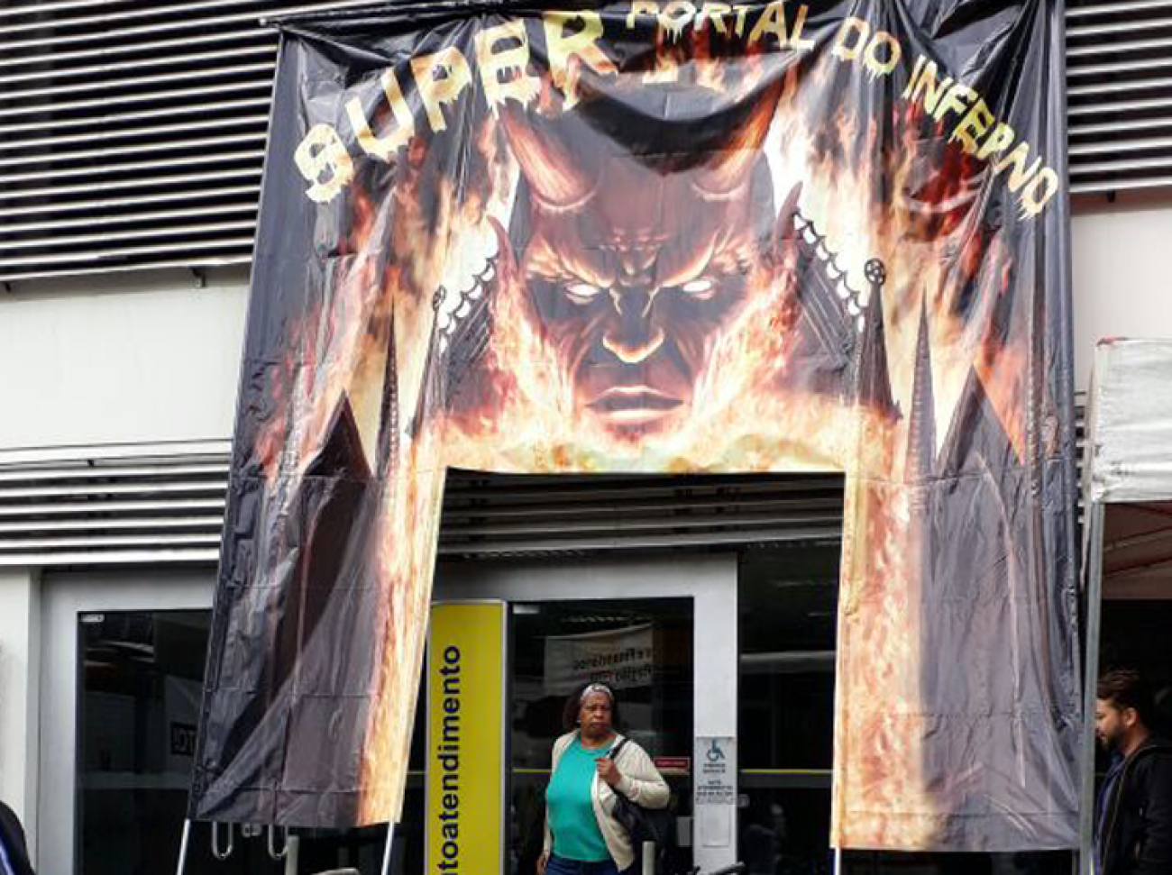 Fachada da agência palco dos abusos Foto: Seeb-SP