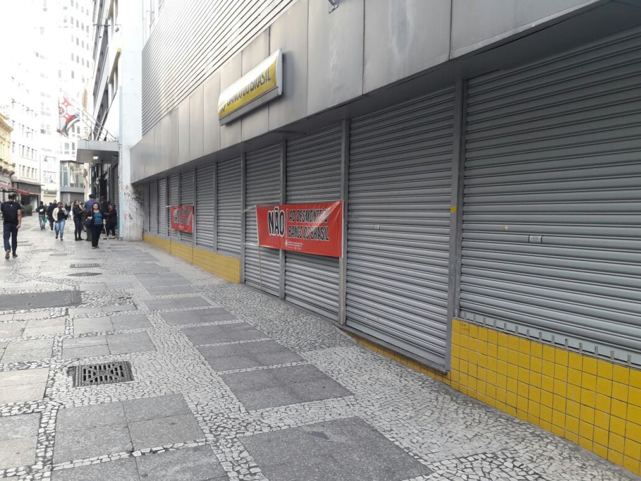 Fechamento de agências compromete o atendimento Foto: Arquivo / Seeb-SP