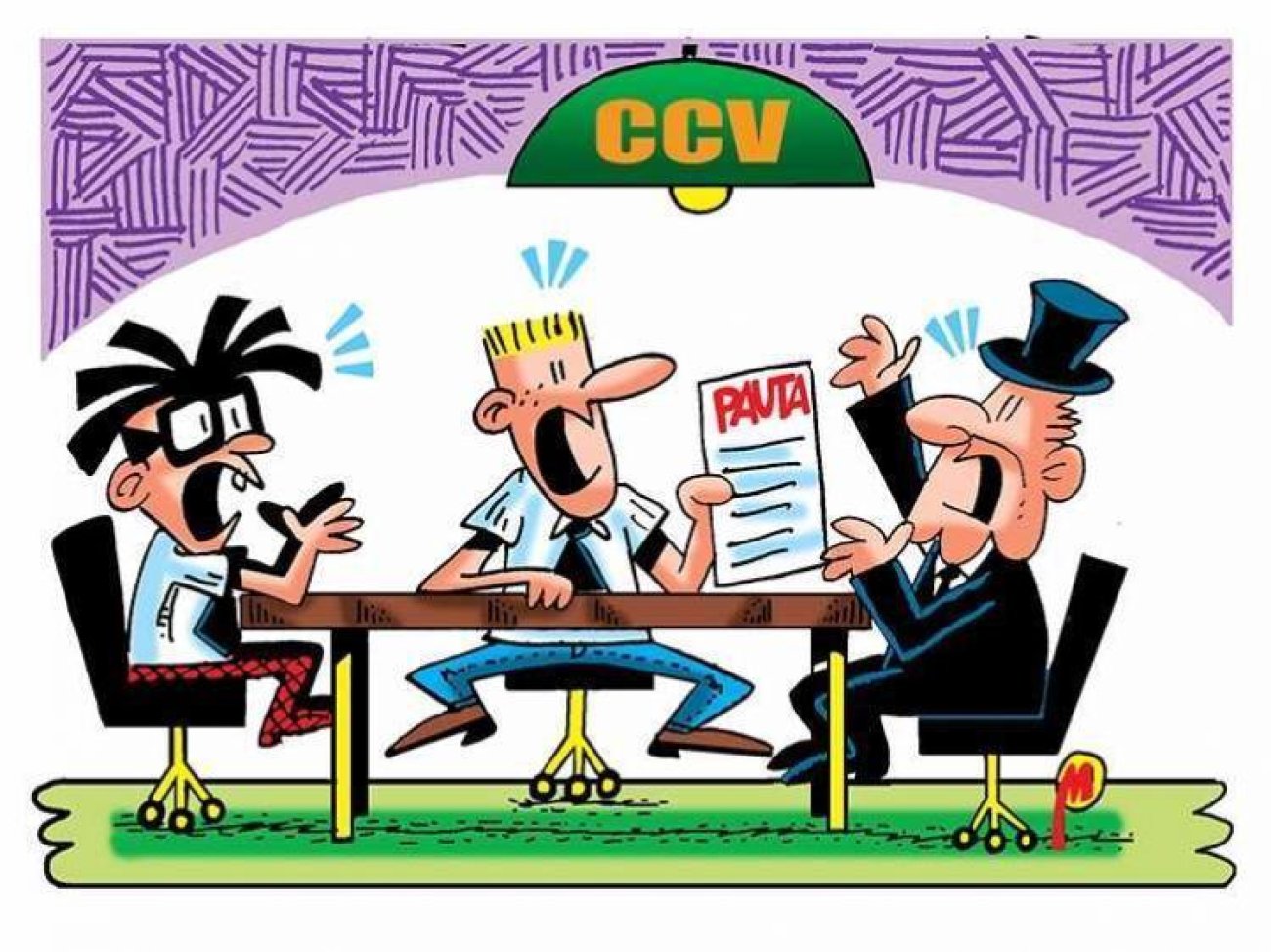 Charge: Márcio Baraldi