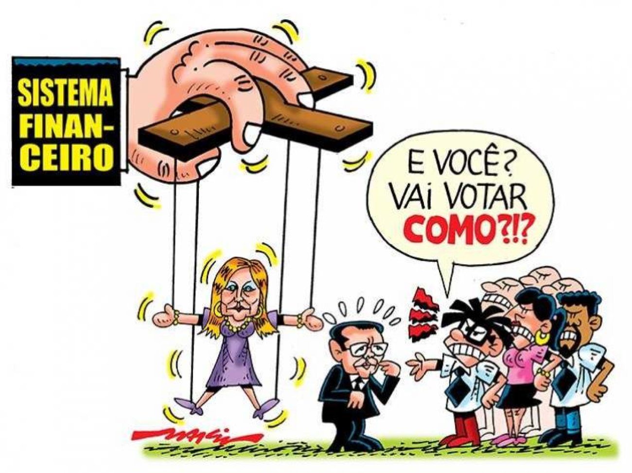 Charge: Marcio Baraldi