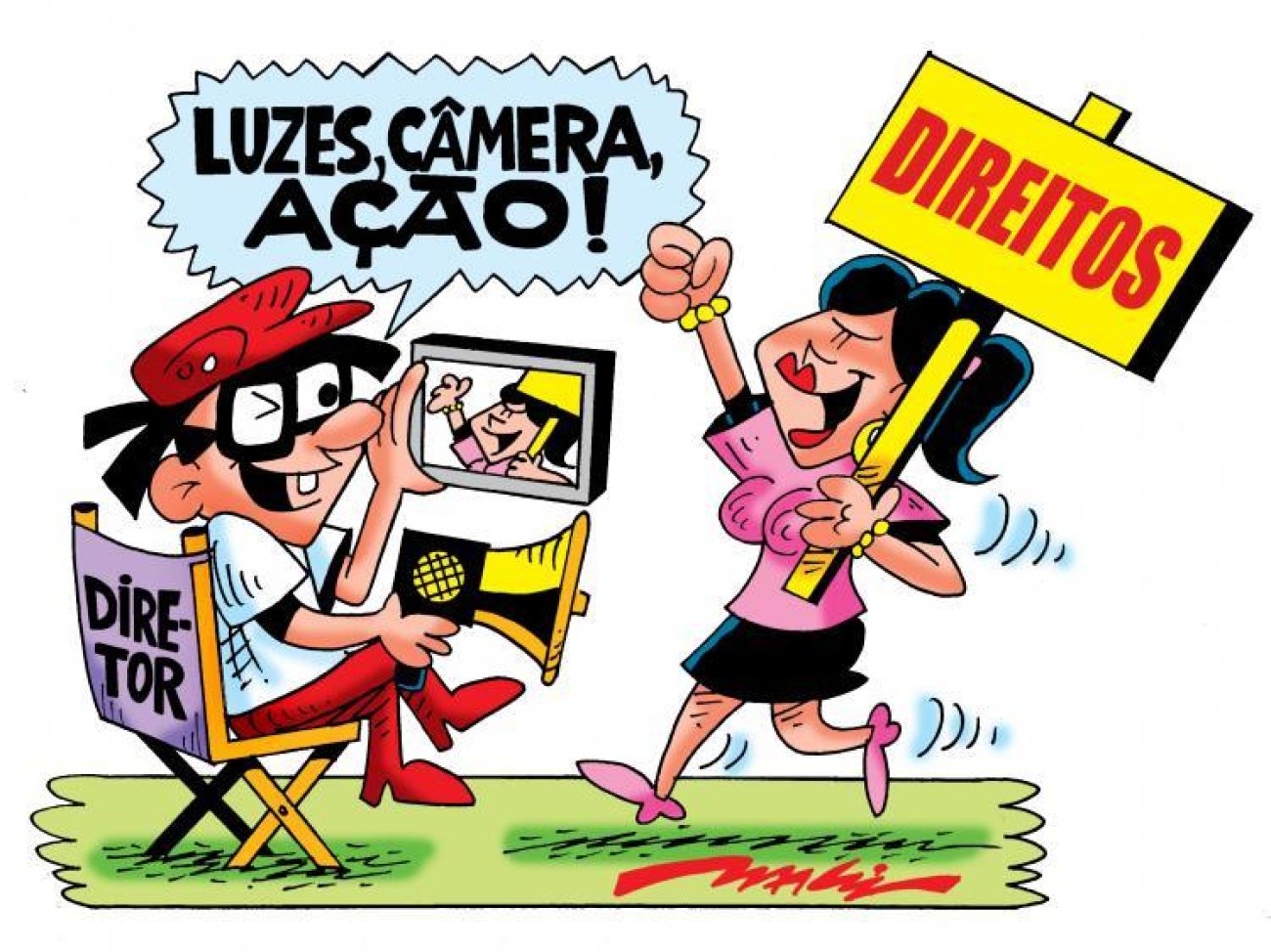 Charge: Márcio Baraldi