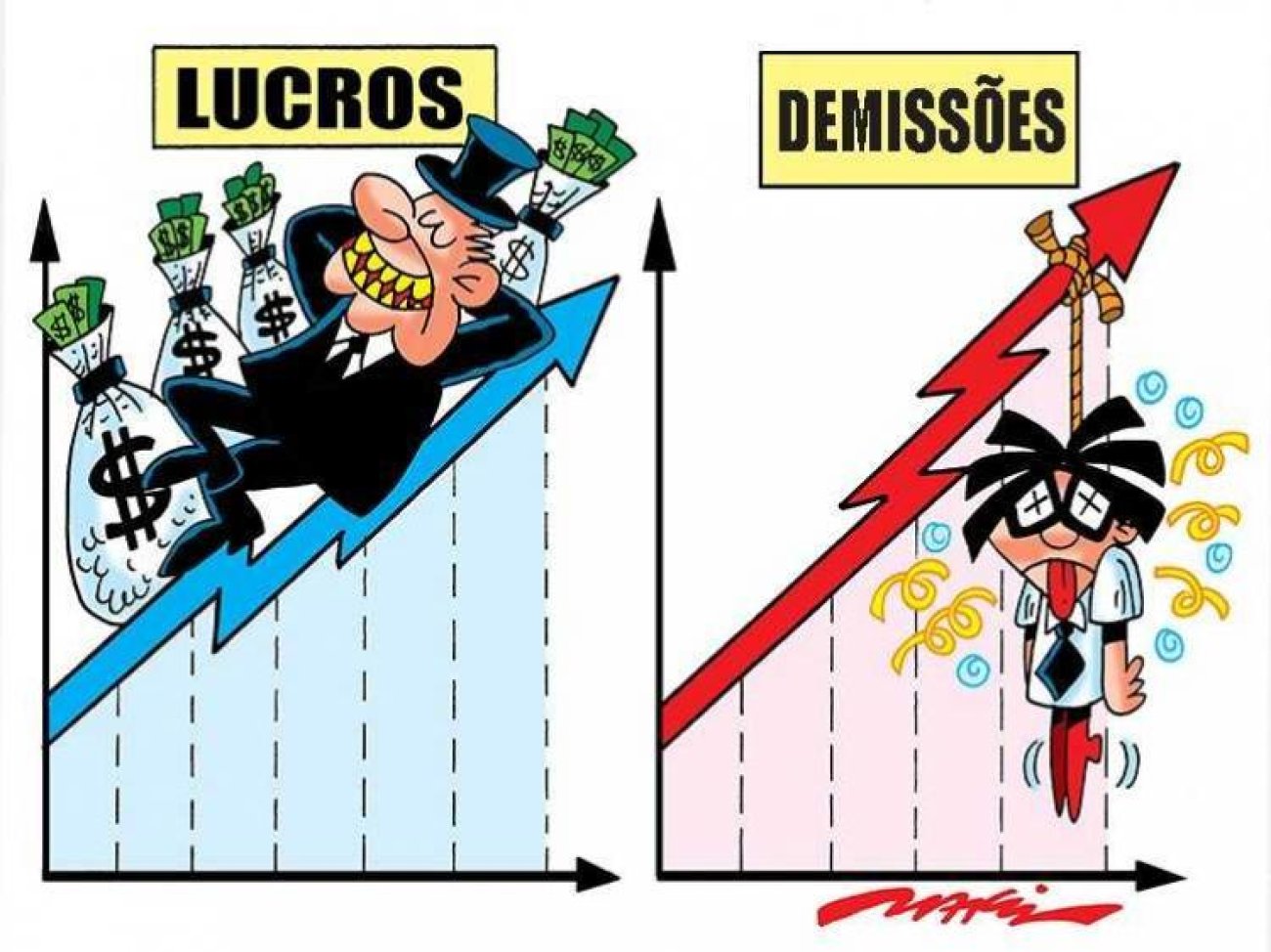 Charge: Márcio Baraldi
