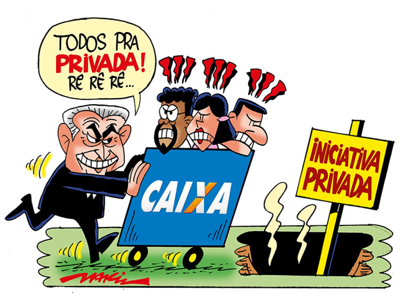 Charge: Marcio Baraldi