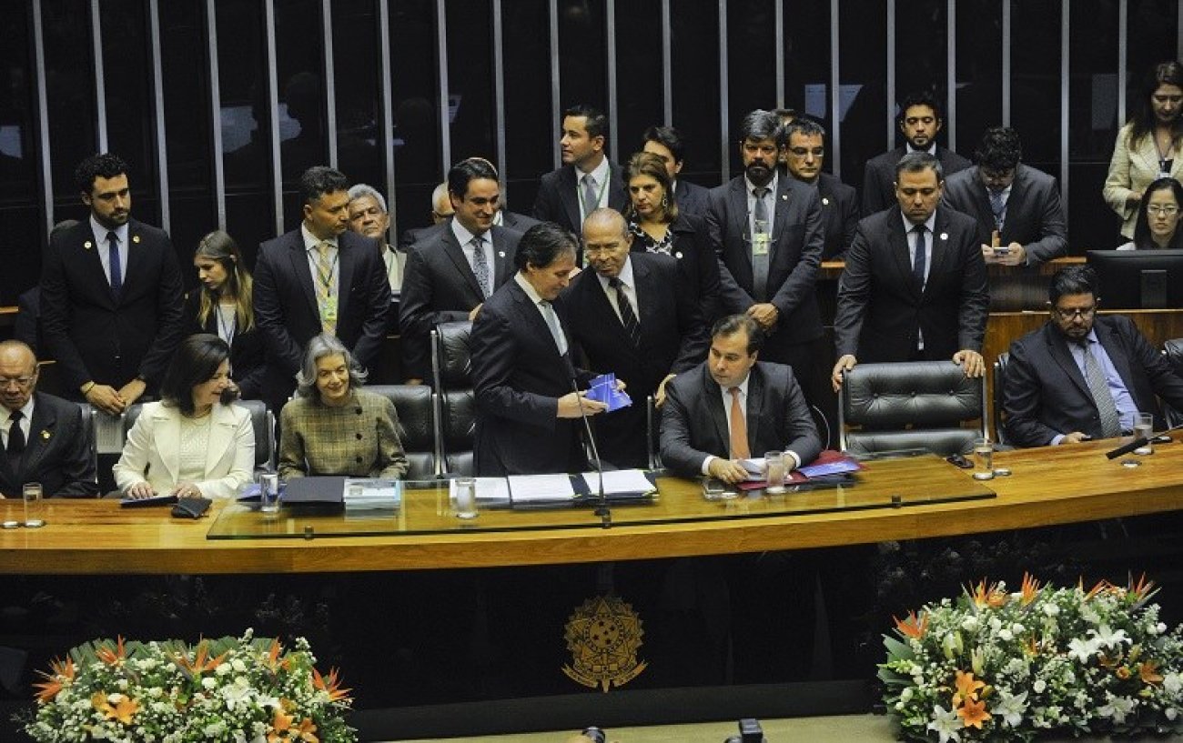 Sessão de abertura do ano legislativo deste ano; 2017 foi marcado pelo fisiologismo Foto: Jane de Araújo/Agência Senado