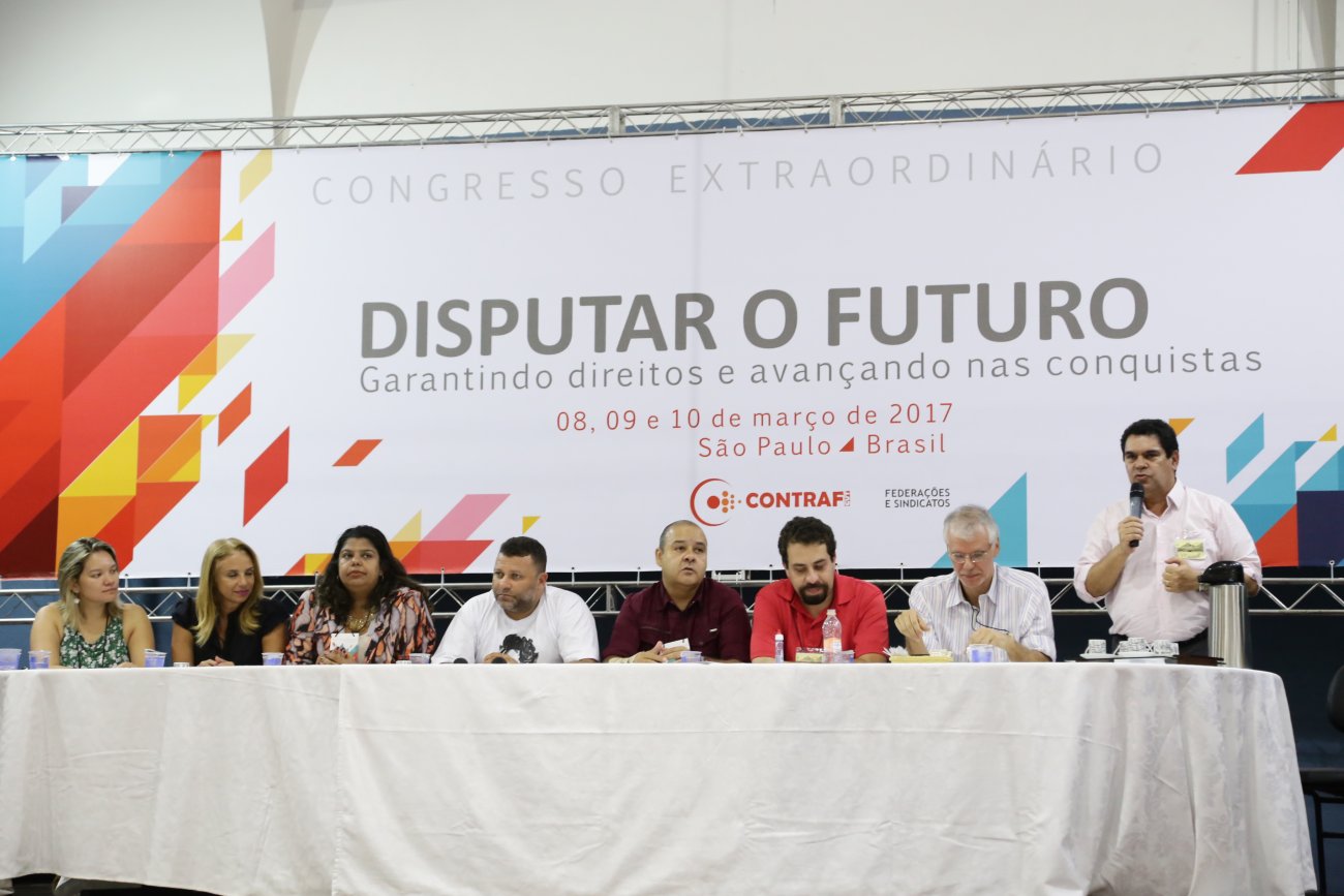 "Se o pequeno empresário e o trabalhador não enxergar nos bancos públicos um parceiro para o seu crescimento, não vai defender a sua importância", Marcel Barros Foto: Jailton Garcia / Contraf-CUT