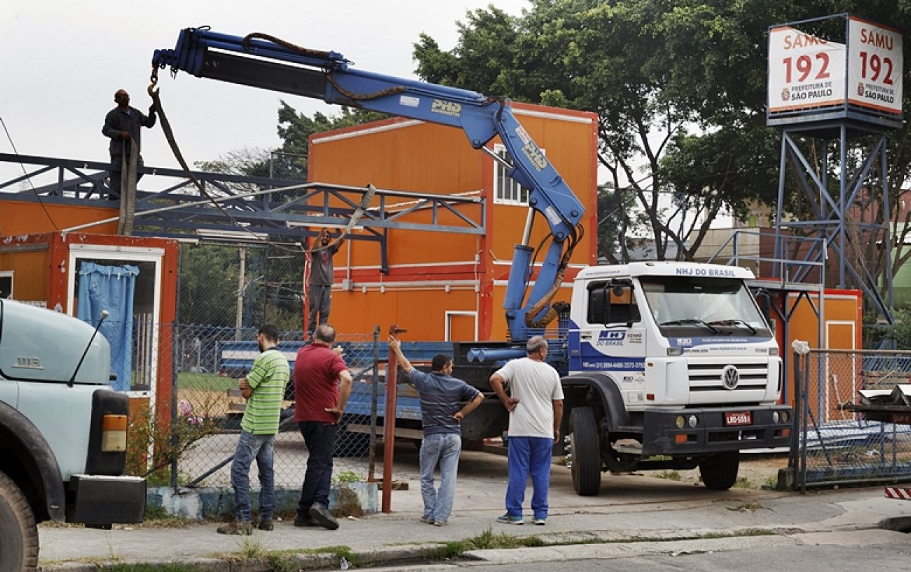 Bases do Samu em locais estratégicos foram desativadas para prefeitura economizar dinheiro. Atendimento piorou Foto: RUBENS CAVALLARI/FOLHAPRESS