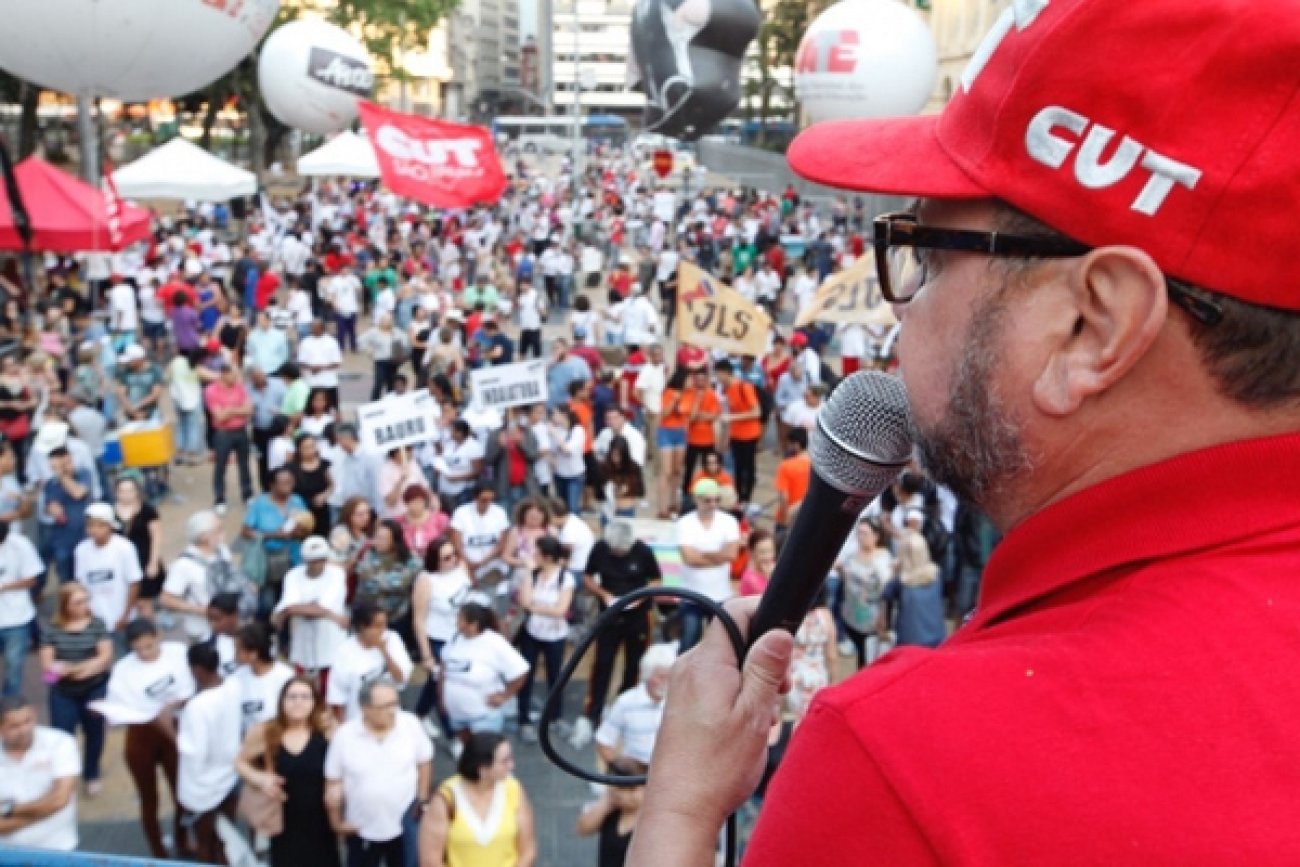 Haverá novo ato em 27 de outubro, véspera do dia do Servidor Público Foto: Dino Santos / CUT-SP