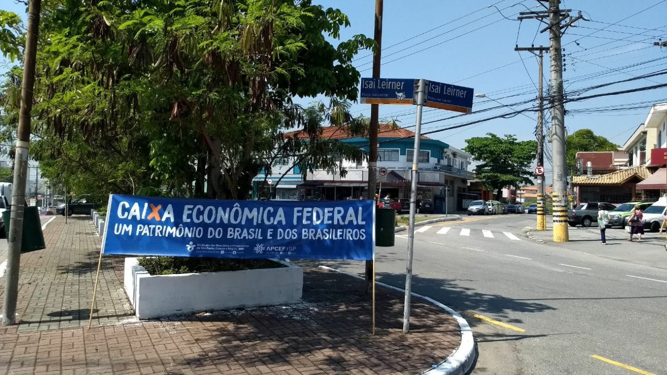 Mobilização em defesa dos bancos públicos se multiplicam pelo país Foto: Seeb-SP
