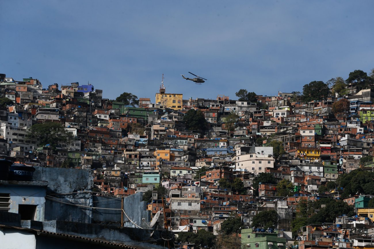 Favela da Rocinha, no Rio de Janeiro, a maior do Brasil Foto: Fernando Frazão/Agência Brasil