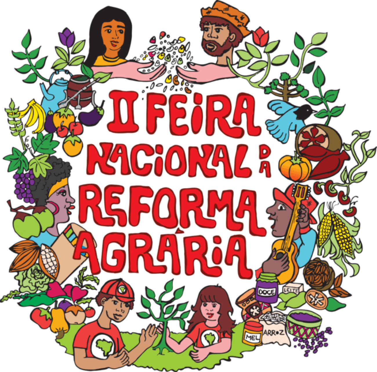 Feira Nacional da Reforma Agrária vai de 4 a 7 de maio, em São Paulo Arte: MST