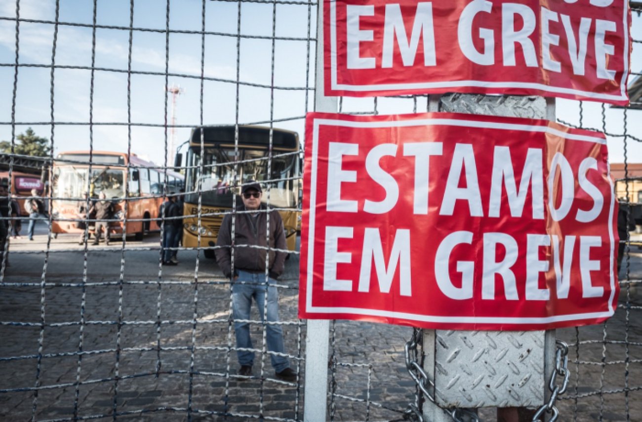 Garagem de ônibus do Distrito Federal Foto: Divulgação