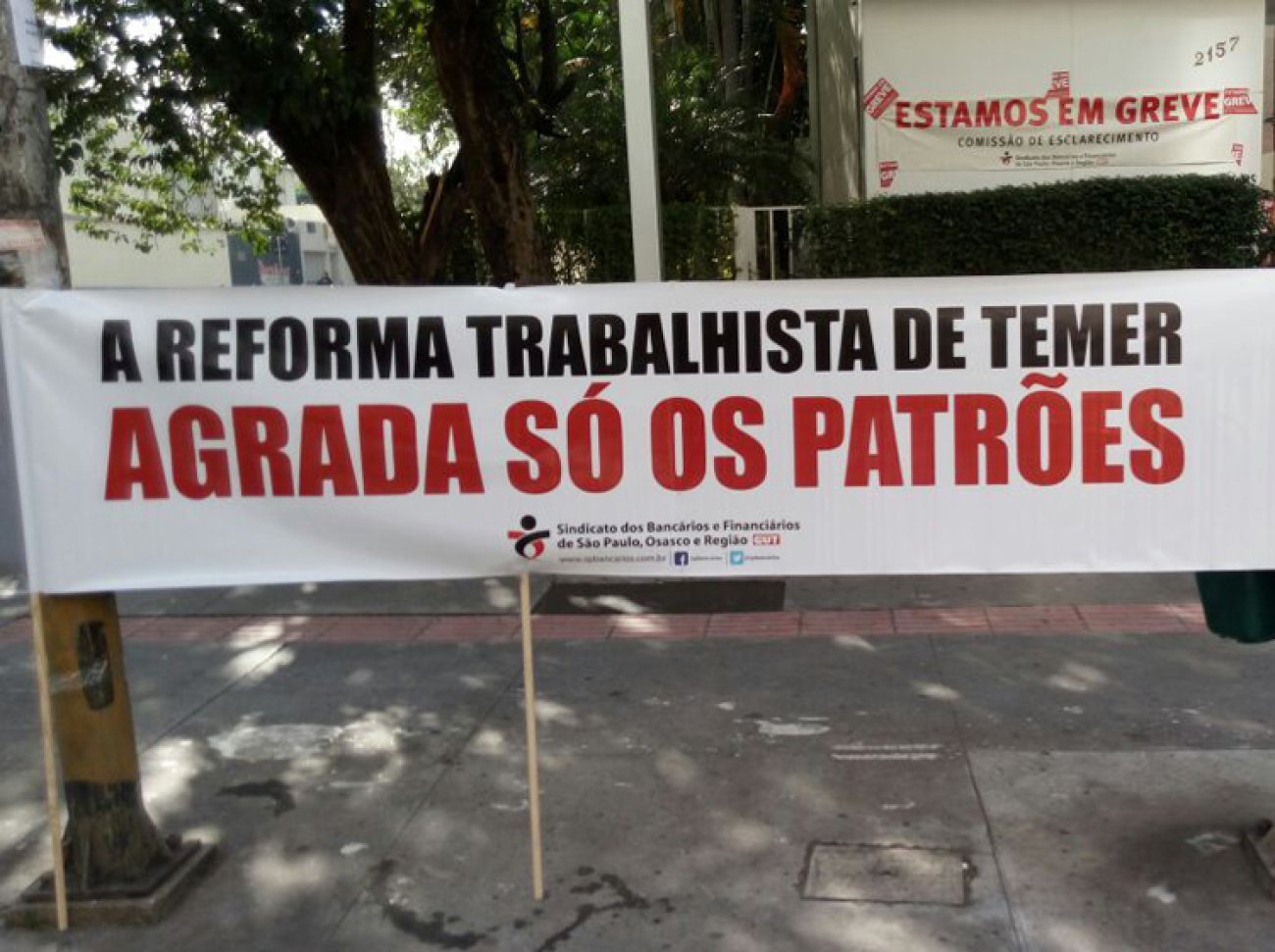 Greve geral de 30 de junho foi contra desmontes de Temer Foto: Seeb-SP