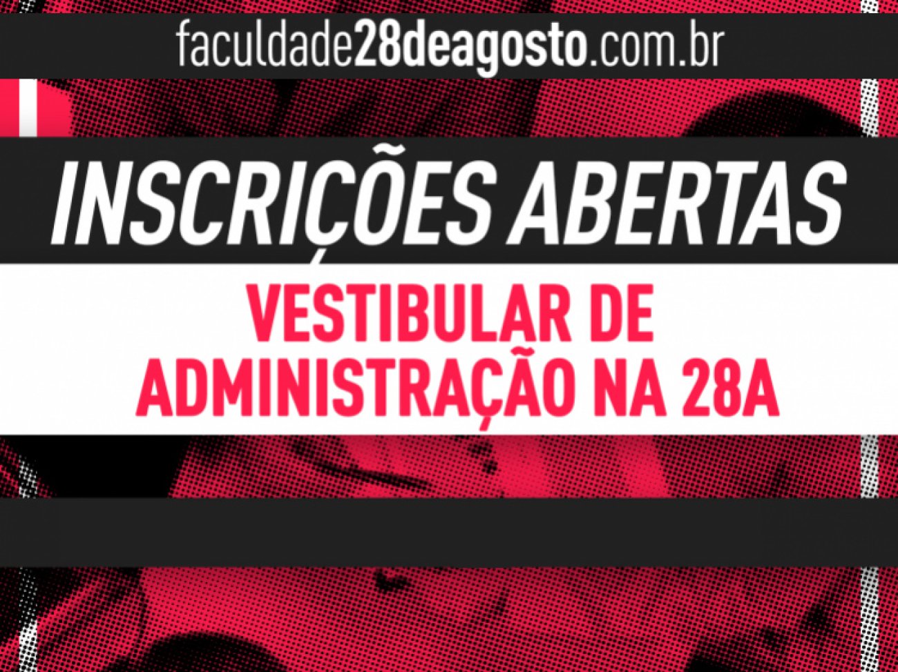 Faculdade 28A dá desconto para sindicalizados Arte: Divulgação