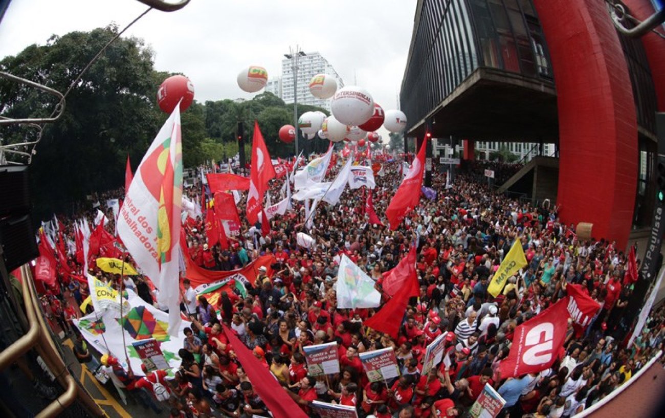 Mobilização contra as reformas do governo Temer podem ter efeito "sobre todo o jogo político" Foto: Paulo Pinto / AGPT