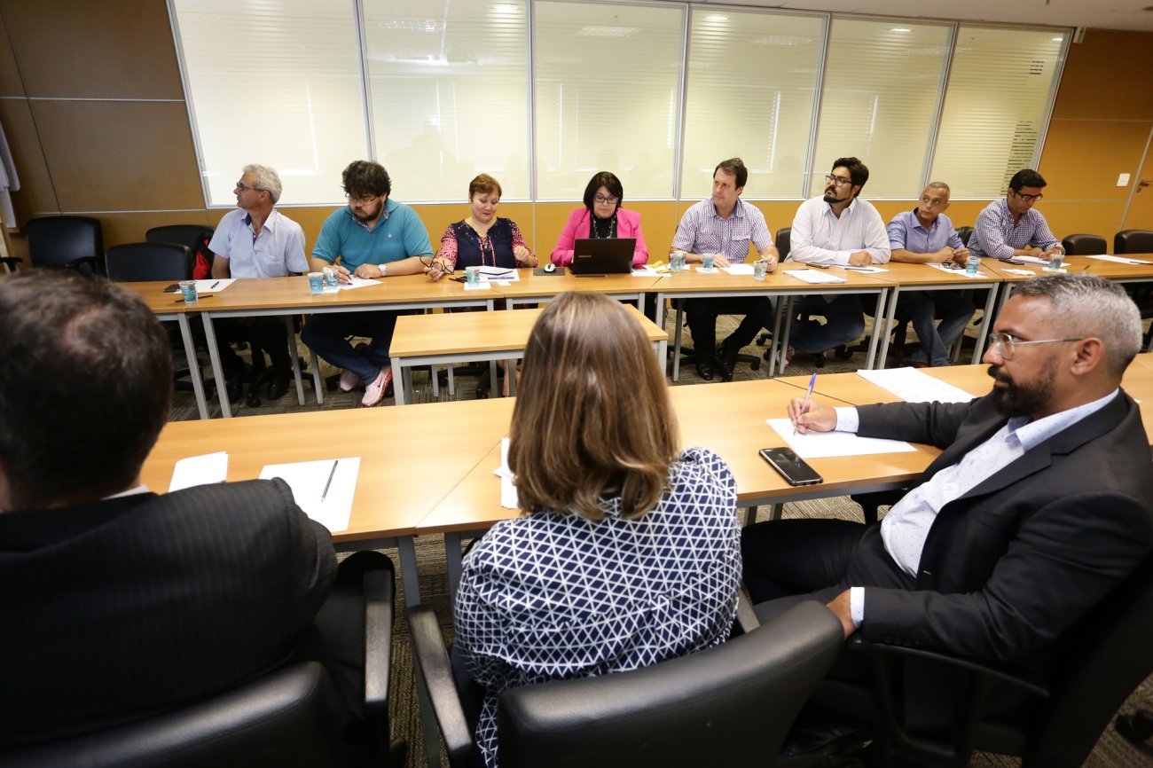 Reunião entre bancários e Fenaban para acompanhamento do instrumento de combate ao assédio moral Foto: Jailton Garcia / Contraf-CUT