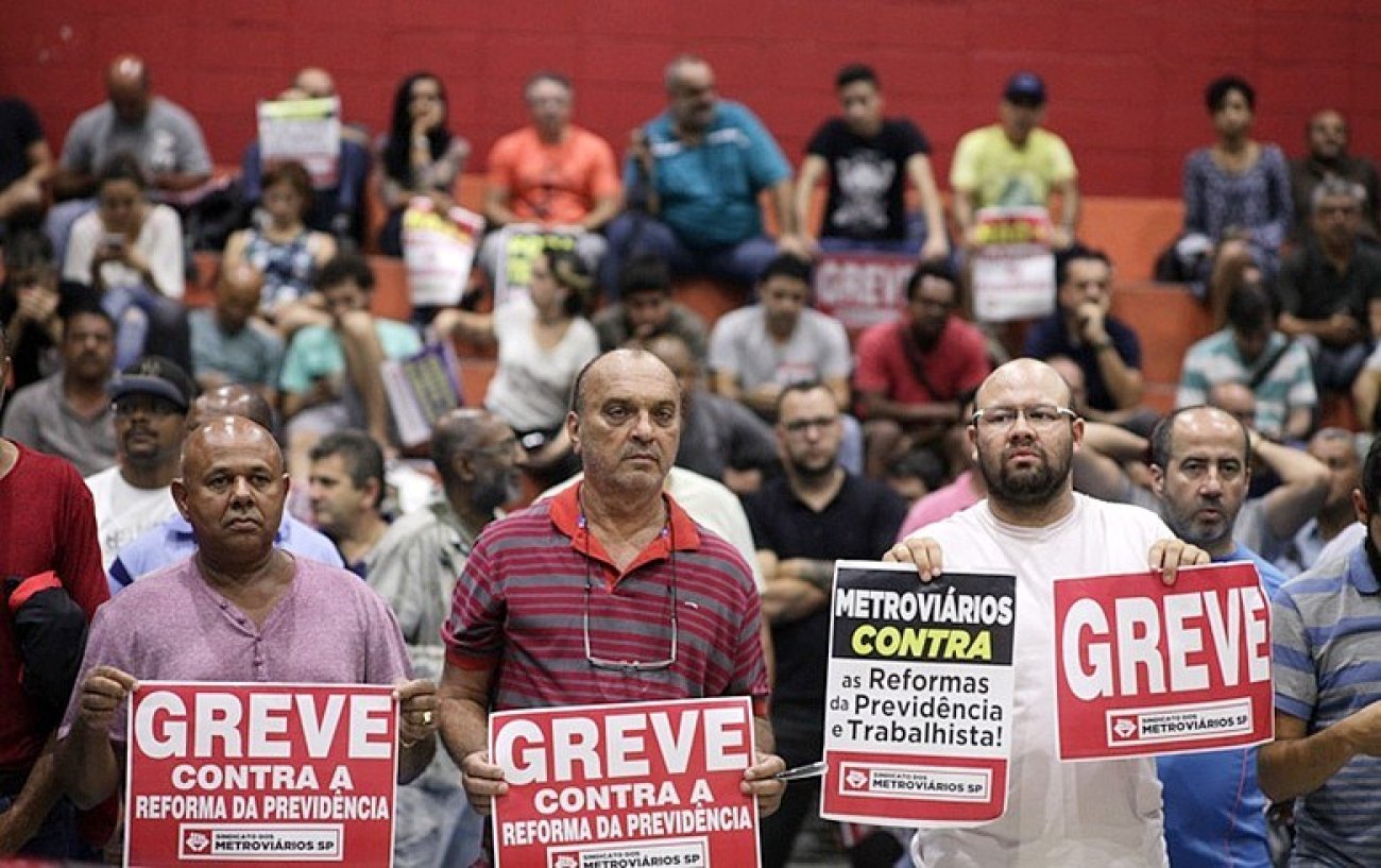 Categoria decidiu pela greve após diretoria do Metrô demonstrar intransigência na negociação da campanha salarial Foto: PAULO IANONE/METROVIÁRIOS