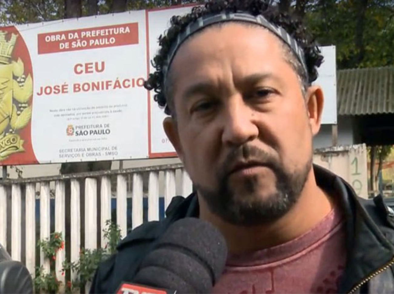 Júlio César: “CEU vem contemplar a gente no sentido de termos um local apropriado para realizar as atividades” Foto: Reprodução TVT