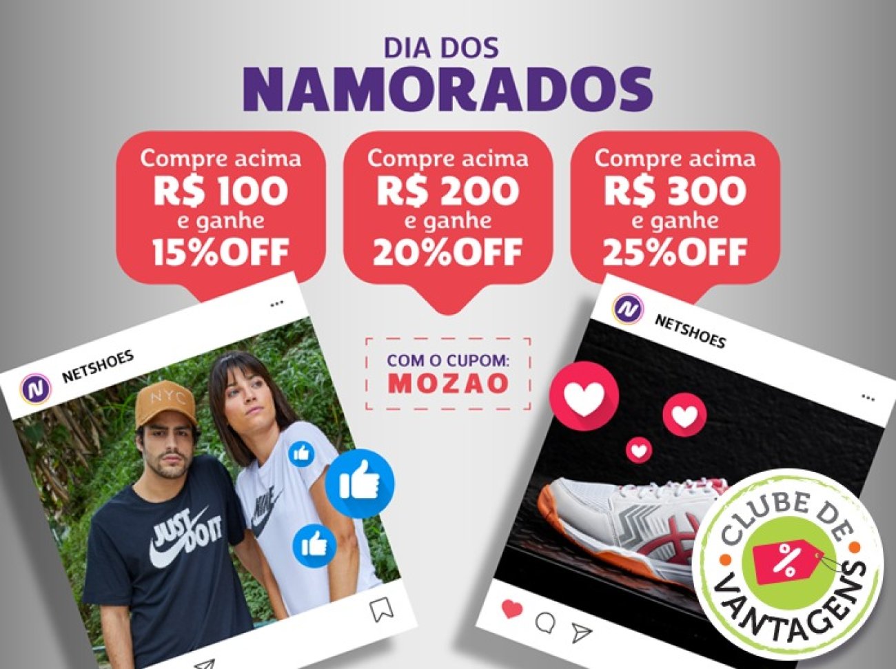 Cupom desconto shops netshoes app