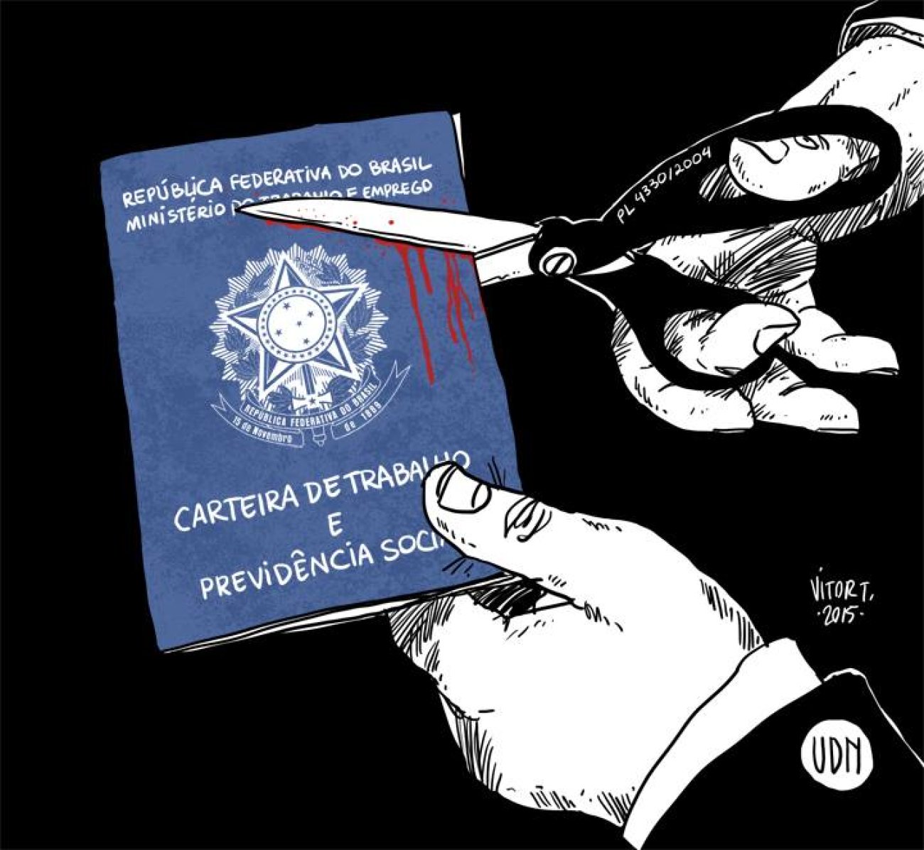 Lei da "reforma" trabalhista, que entrou em vigor em novembro, pode prejudicar reação de emprego com carteira