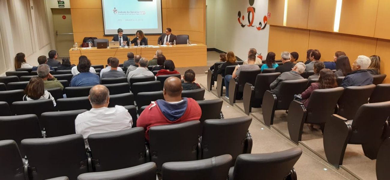Sindicato realizou plenárias em Osasco (foto) e em São Paulo para tirar dúvidas dos bancários Foto: Seeb-SP
