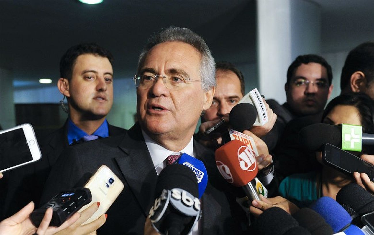 Renan afirmou que o governo Temer "precipitadamente já inviabilizou a reforma da Previdência" Foto: Jonas Pereira/Agência Senado
