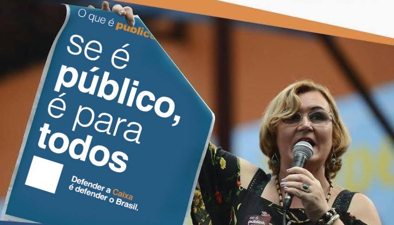 Representante dos empregados no CA, Rita Serrano vai votar contra tentativa de transformar a Caixa em S/A Foto: Comitê em Defesa das Empresas Públicas