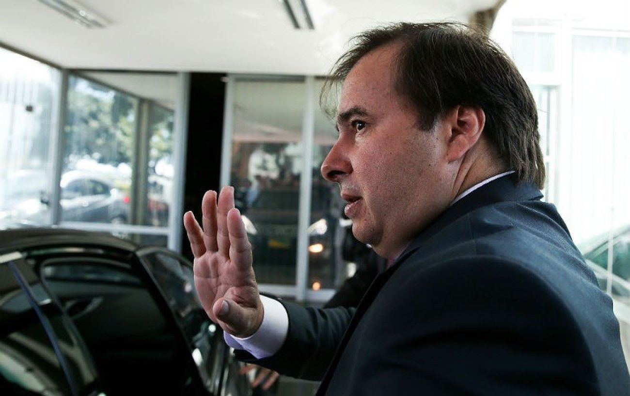 Além da declaração polêmica, Rodrigo Maia também defendeu a aprovação da terceirização Foto: Marcelo Camargo / Agência Brasil