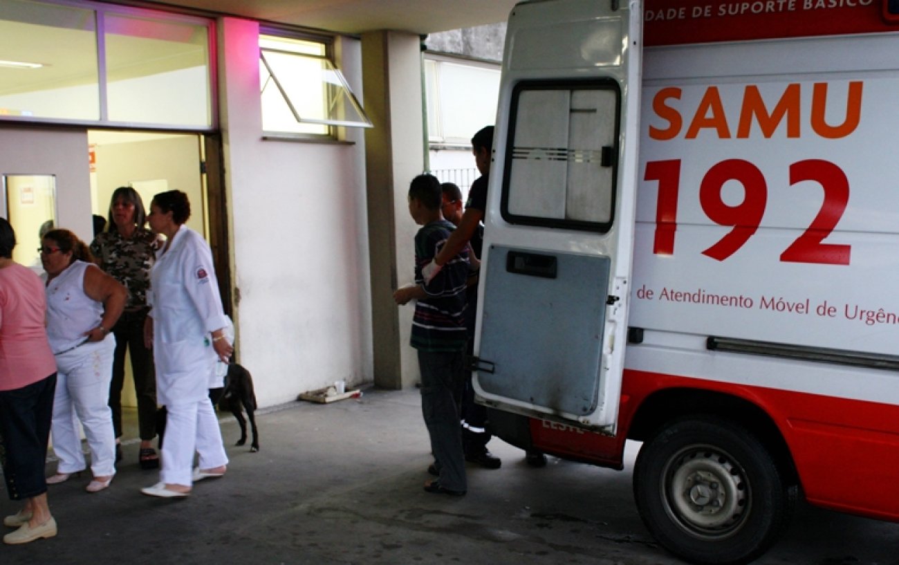 Reorganização do Samu fechou bases e transferiu as ambulâncias para unidades de saúde que não prestam atendimento de emergência Foto: MARCELO XIMENEZ/FOLHAPRESS