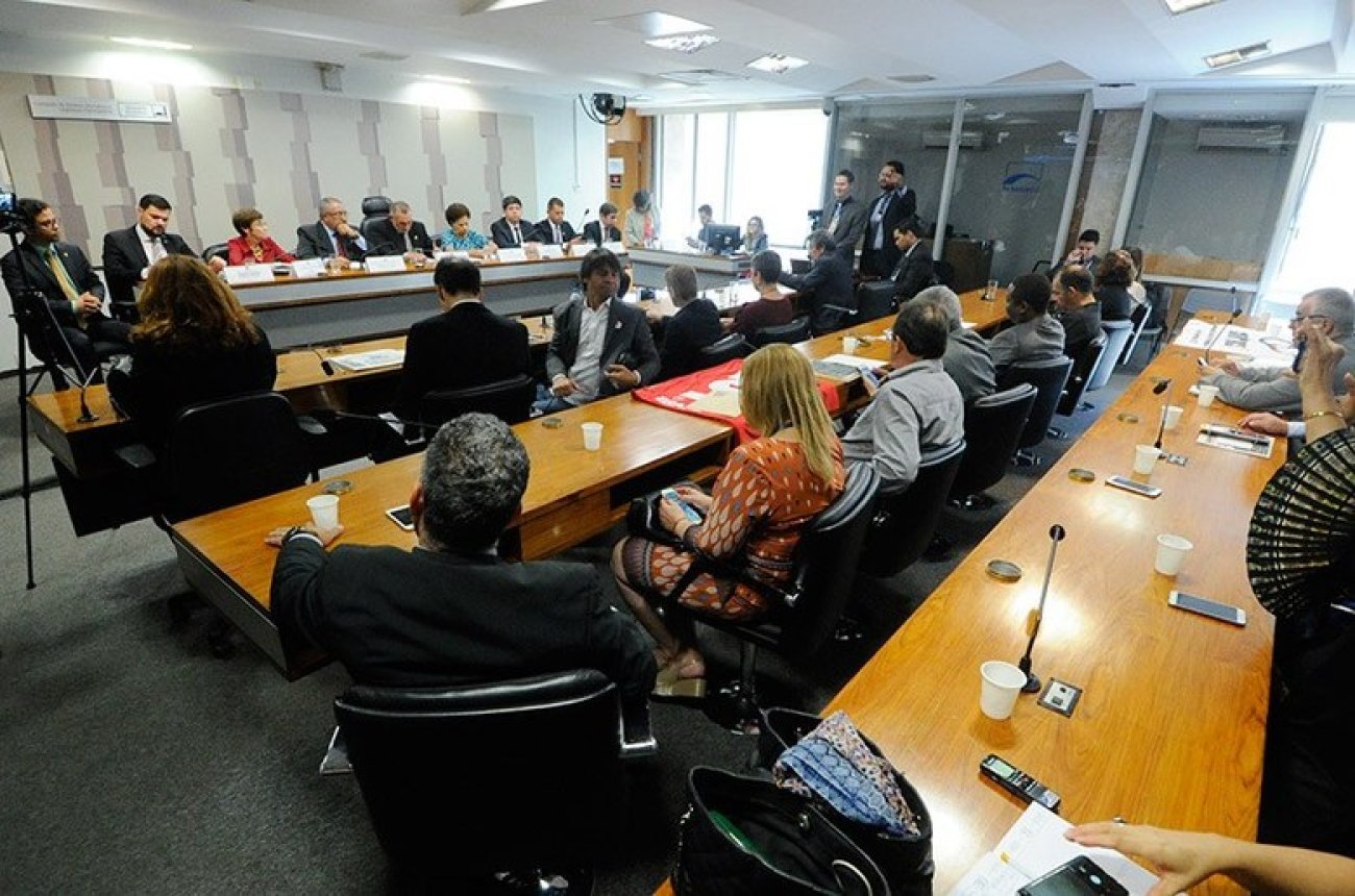Audiência no Senado apresentou proposta de Estatuto do Trabalho, que veio a público após nove meses de discussão Foto: Geraldo Magela/Agência Senado