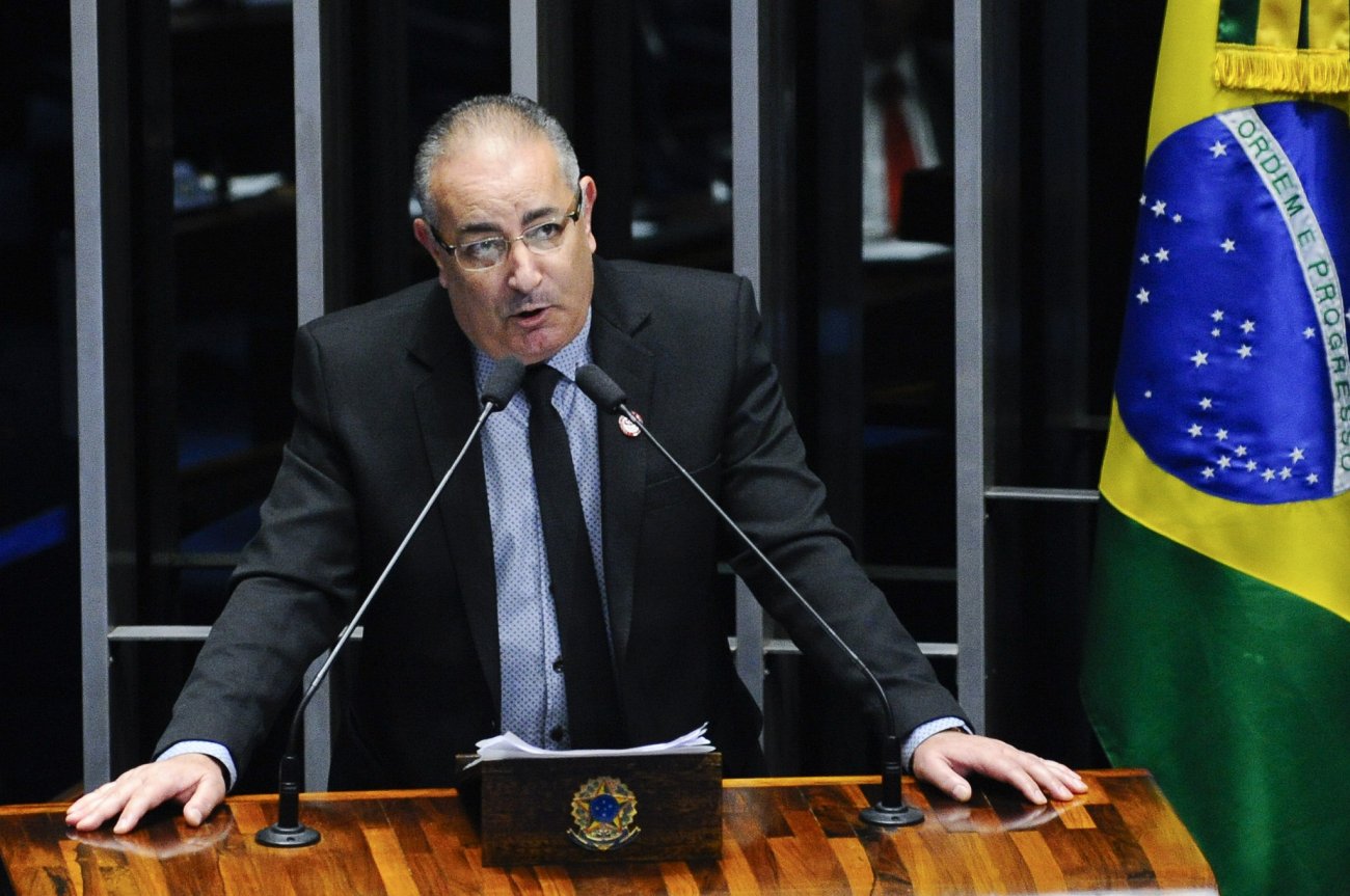 Sérgio Nobre, secretário-geral da CUT Foto: Edilson Rodrigues / Agência Senado