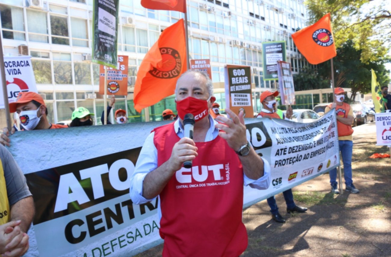 Sérgio Nobre: "Se Paulo Guedes fizer metade do que diz que fará, vai empurrar o país para um quadro de convulsão social" Foto: Valcir de Araújo/CUT