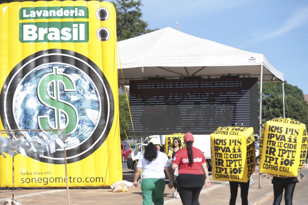 Lavanderia Brasil, em Brasília, simboliza relação entre sonegação e lavagem de dinheiro Foto: José Cruz / Agência Brasil