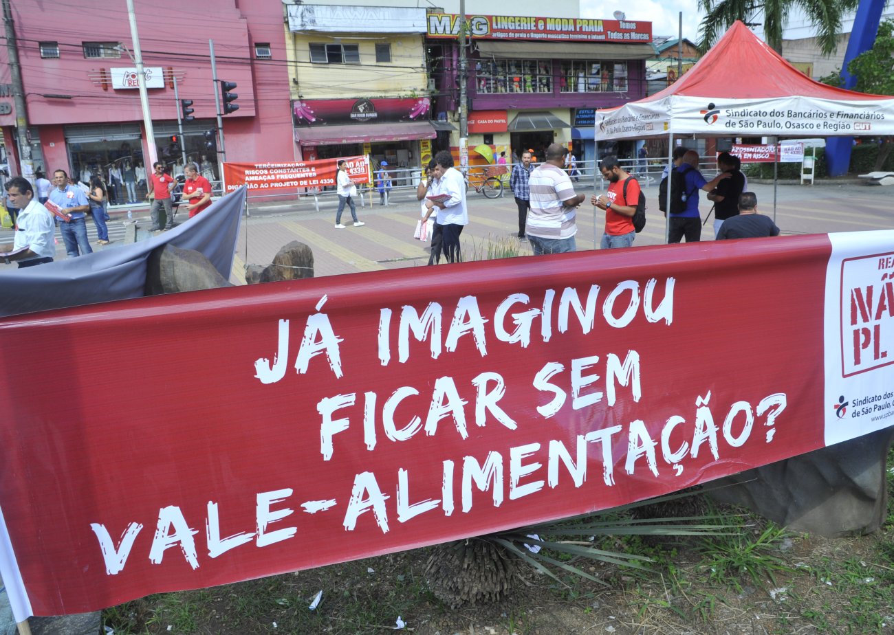 “Não possui fundamento lógico ou científico o argumento de que a terceirização de serviços constitua instrumento de geração de emprego" Foto: Mauricio Morais (arquivo)