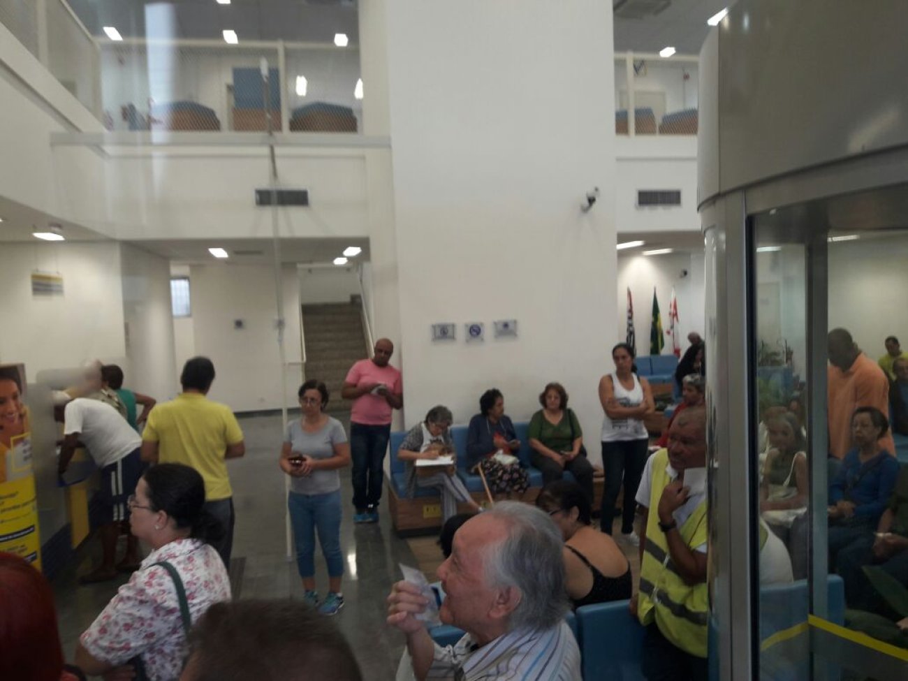 Reestruturação trouxe caos às unidades do banco e sobrecarga de trabalho aos bancários Foto: Seeb-SP