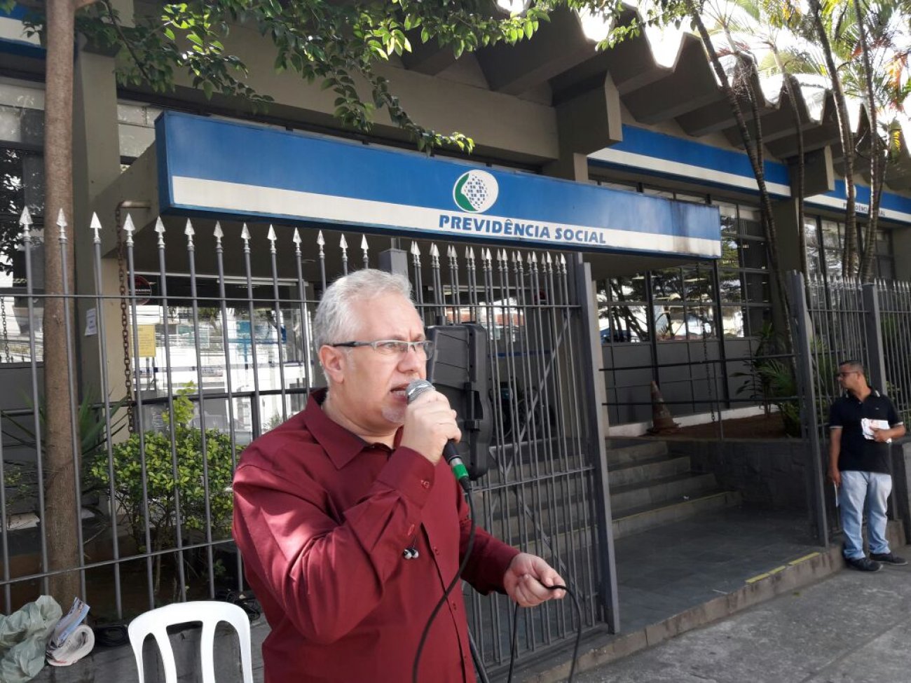 Segundo Carlos Damarindo, Sindicato fará uma série de atos nos próximos dias contra os sucessivos ataques do governo Temer à Previdência Foto: Seeb-SP