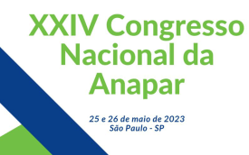 Arte escrita XXIV Congresso Nacional da Anapar - 25 e 26 de maio, São Paulo, SP