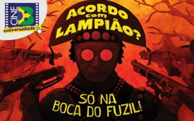 Imagem do cartaz do filme Acordo com Lampião? Só na Boca do Fuzil